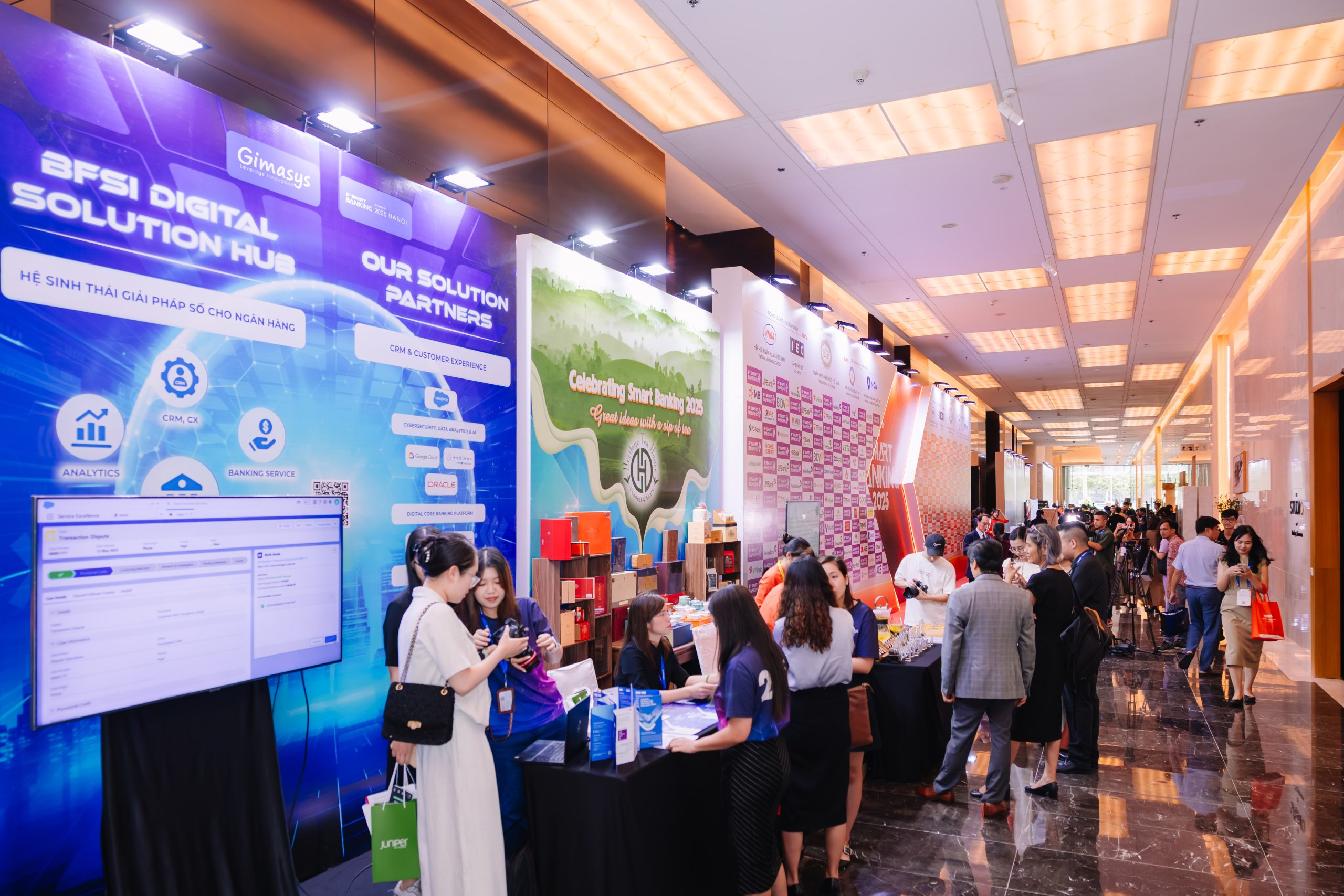 Gimasys tạo dấu ấn tại Banking Summit 2025