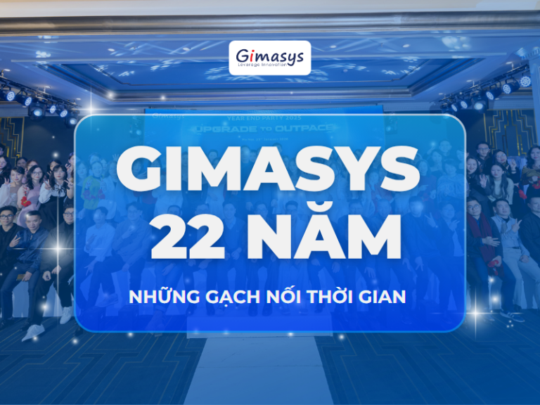 Gimasys 22 năm hành trình phát triển