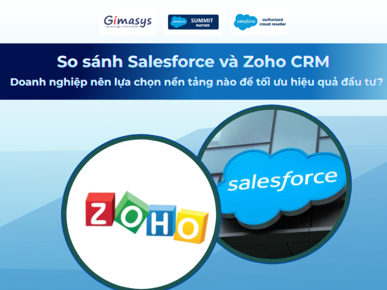 Salesforce và Zoho CRM