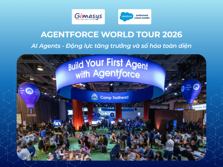 Agentforce world tour 2026 - AI Agents trở thành động lực tăng trưởng và số hóa toàn diện