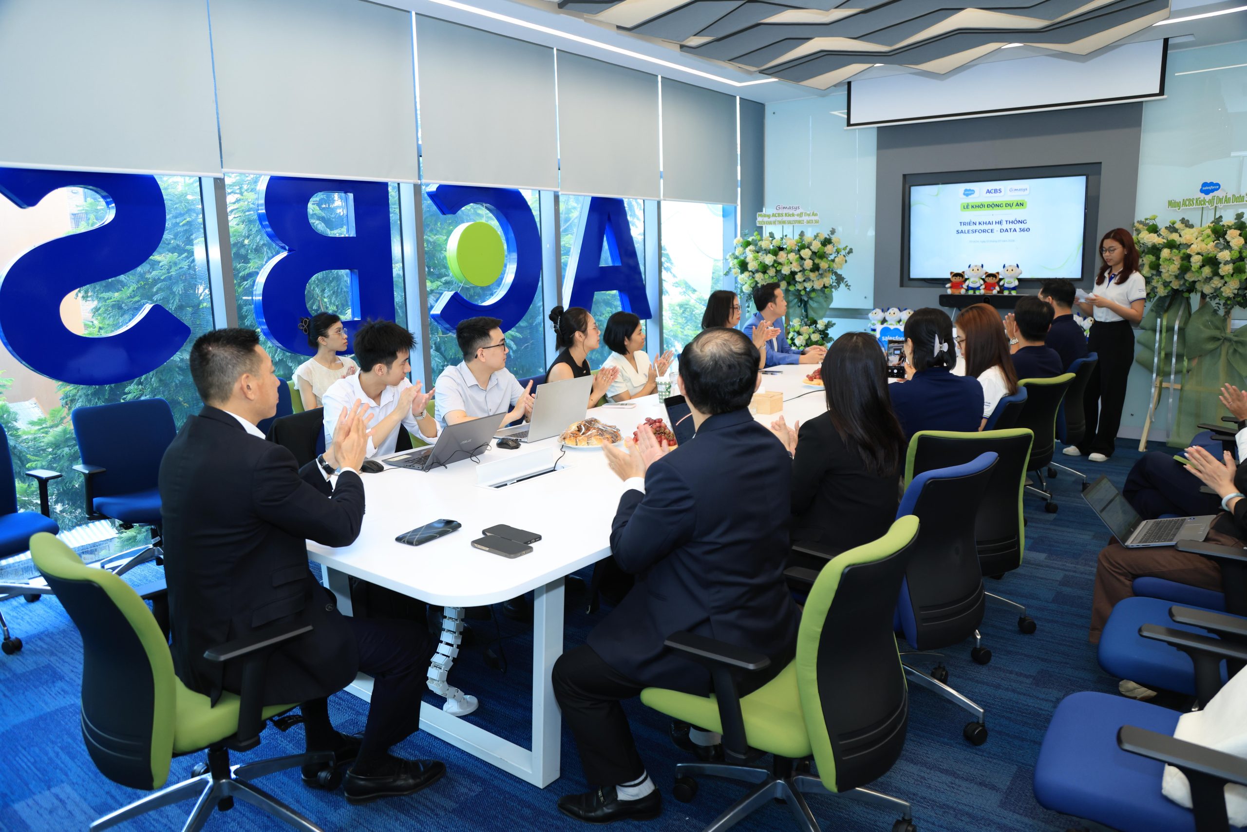 Gimasys và ACBS chính thức khởi động Dự án “Triển khai hệ thống Salesforce - Data 360” 