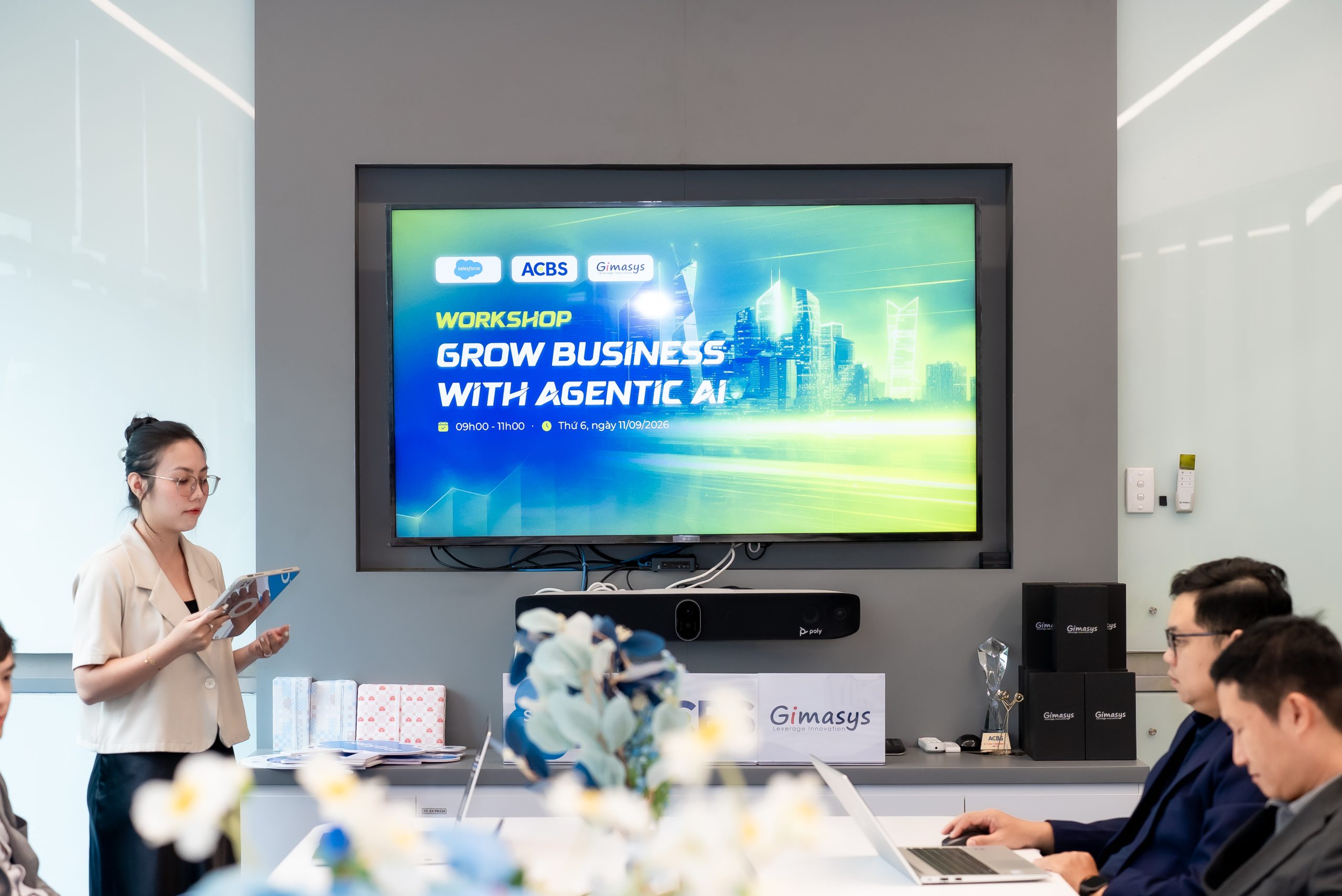 Gimasys đồng hành cùng ACBS mở rộng năng lực số hóa qua Workshop “Grow Business with Agentic AI”